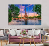 Paris Eiffel Tower Canvas Print