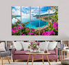 French Coast Canvas Print