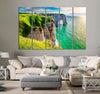 Spectacular Natural Cliffs Canvas Print