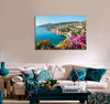 Azure Coast Canvas Print