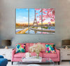 Eiffel Tower in Spring Canvas Print