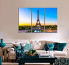 Iconic Eiffel Tower Canvas Print