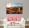 Sunset Landscape Canvas Print