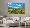 Scenic Mountain Valley Canvas Print