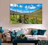 Scenic Mountain Valley Canvas Print