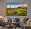 Mountains in Sunset Canvas Print