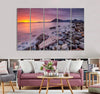 The Beach in Scotland Canvas Print