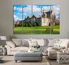 Castle from Edinburgh Canvas Print