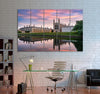 Cambridge in Sunrise Canvas Print