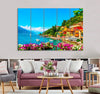 Varenna Town Canvas Print