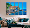 Beautiful Colorful Cityscape Canvas Print