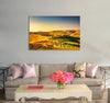 Tuscany Sunset Landscape Canvas Print