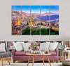 Naples at Night Canvas Print