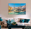 Gondola near Bridge Canvas Print