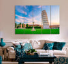 Leaning Tower Canvas Print