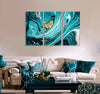 Marbleized Effect Canvas Print