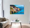 Beautiful Mediterranean Coast Canvas Print