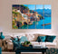 Beautiful Mediterranean Coast Canvas Print