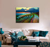 Terraced Field Canvas Print