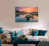 Sunset in Vietnam Canvas Print