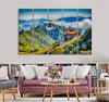 Pavilion in the Mountain Canvas Print