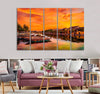 Busy River in Vietnam Canvas Print