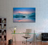 Colorful Sky Reflecting in the Lake Canvas Print