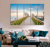 Golden Bridge Canvas Print