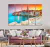 Stunning Romantic Old Town Canvas Print