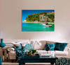 Mediterranean Houses Canvas Print