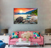 Beautiful Gravel Beach Canvas Print