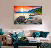 Beautiful Gravel Beach Canvas Print