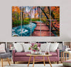 Wooden Bridge Canvas Print