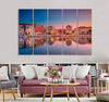 Beautiful Romantic Old Town Canvas Print