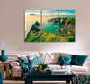 Cliff Landscape Canvas Print