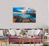 Lighthouse Sunset, Ireland Canvas Print