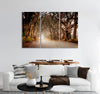 Early Morning with Mist Canvas Print