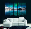 Stars and Northern Light Canvas Print