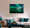 Northern Lights on the Night Sky Canvas Print