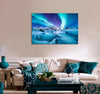 Nothen Light & Frozen Ocean Canvas Print