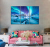 Nothen Light & Frozen Ocean Canvas Print