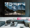 Road to Mountains Canvas Print