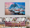 Fishing Village Canvas Print