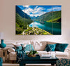 Beautiful Nature in Norway Canvas Print