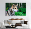 Norwegian Husky Canvas Print