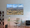 Valley and Canyon Canvas Print