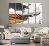 Beautiful landscapes in Peru Canvas Print