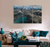 Lake and Valley Canvas Print