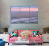 Ocean and Pink Sky Canvas Print