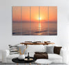 Sun and Ocean Canvas Print